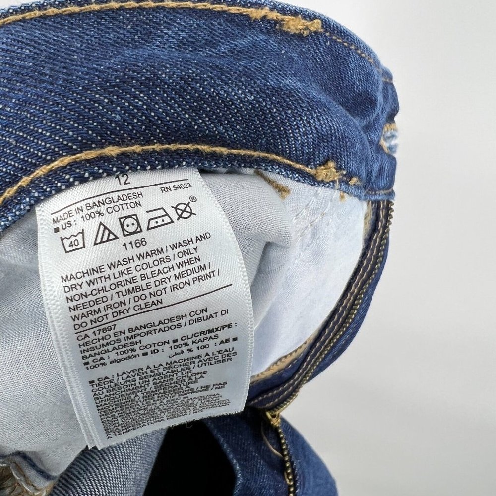 Old navy Jeans Extra High Waisted Rise Wide Leg Blue Denim - Picture 5 of 9